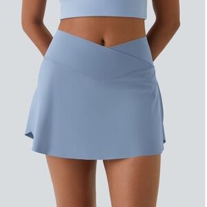 NWT HALARA Blue Mini Skort